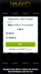 Mobile Screenshot of naughtyhornywives.com
